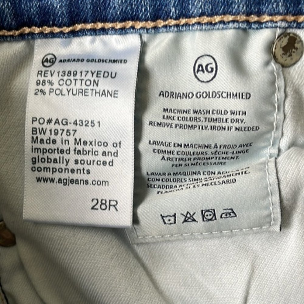 EC AG - Adriano Goldschmied "The Legging Ankle" Jeans - Size 28R - Picture 6 of 6